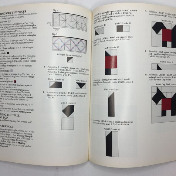 Leisure Arts Quick-Method Quilts Book Quilting Sewing Diagrams Patterns Designs - Picture 8 of 12